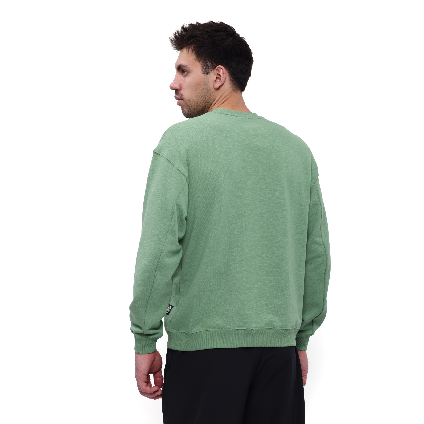 AWDW035-7 Толстовка Badfive Culture зеленый